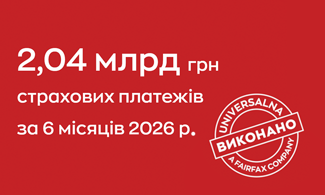 Платежі за 6 місяців 2026 року